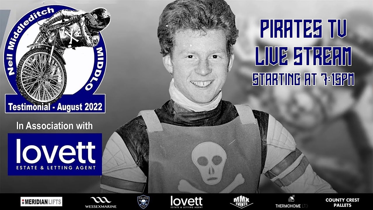 Neil Middleditch Testimonial | Challenge | POOLE PIRATES SPEEDWAY 2022