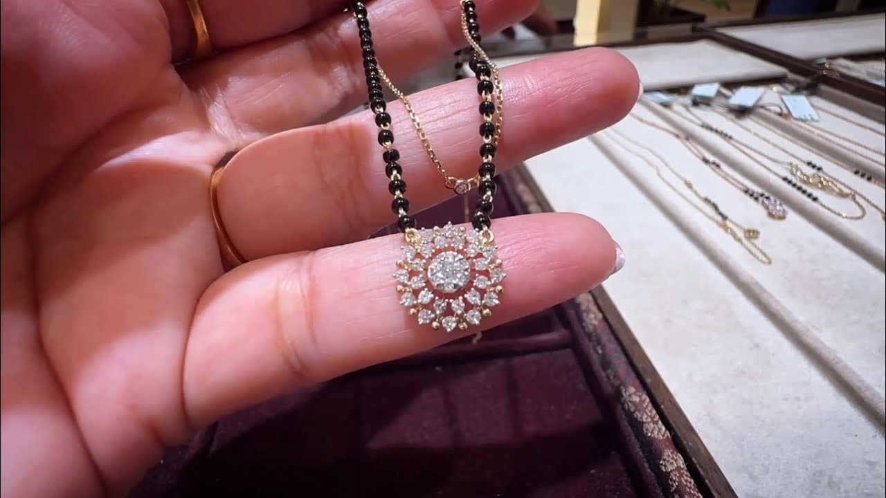 Tanishq 2025 Diamond Mangalsutra Huge Collection/Daily wear Mangalsutra/Mangalsutra/Bangalore/Deeya