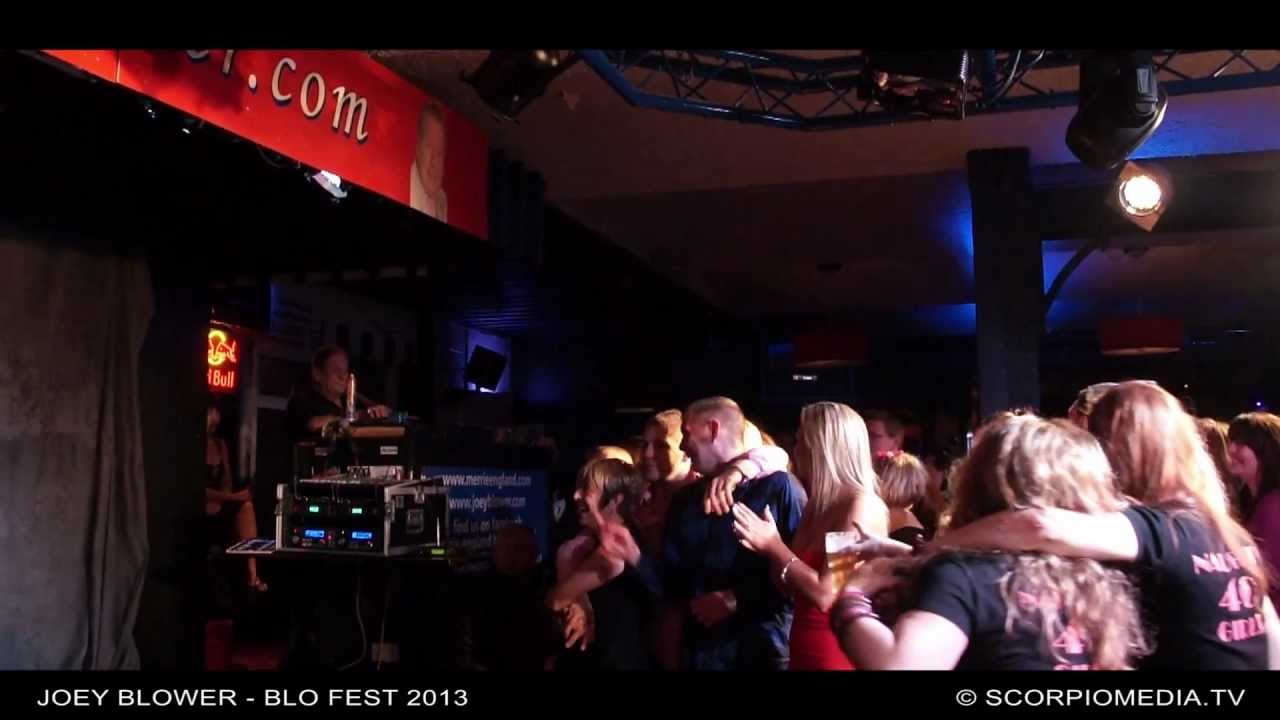 BLO FEST 2013 YES-NO-GAME WITH JOEY BLOWER AT THE MERRIE ENGLAND