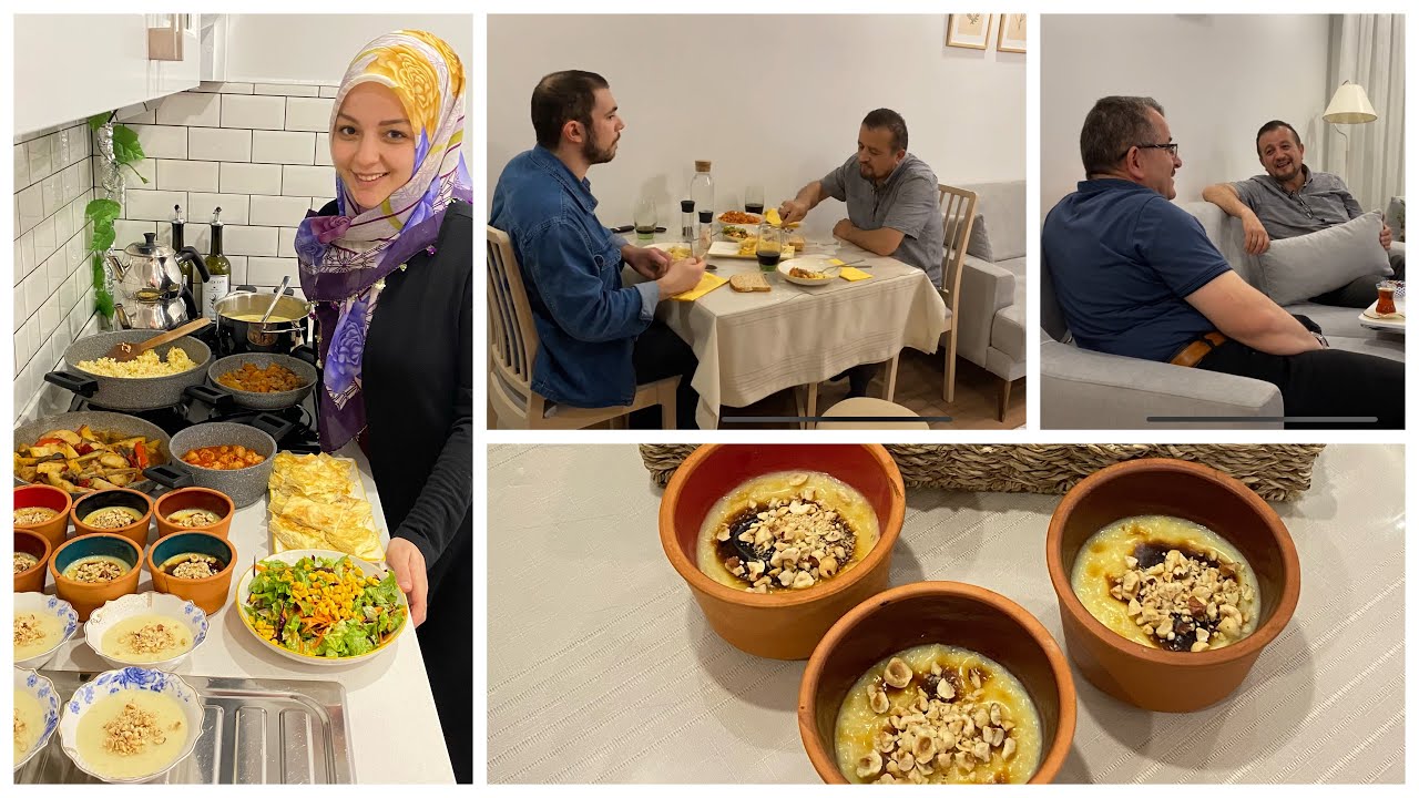 BABAM İFTARA GELDİ 🌺 HAMSİKÖY SÜTLAÇ TARİFİ ❤️  DERTLENDİM 🧨