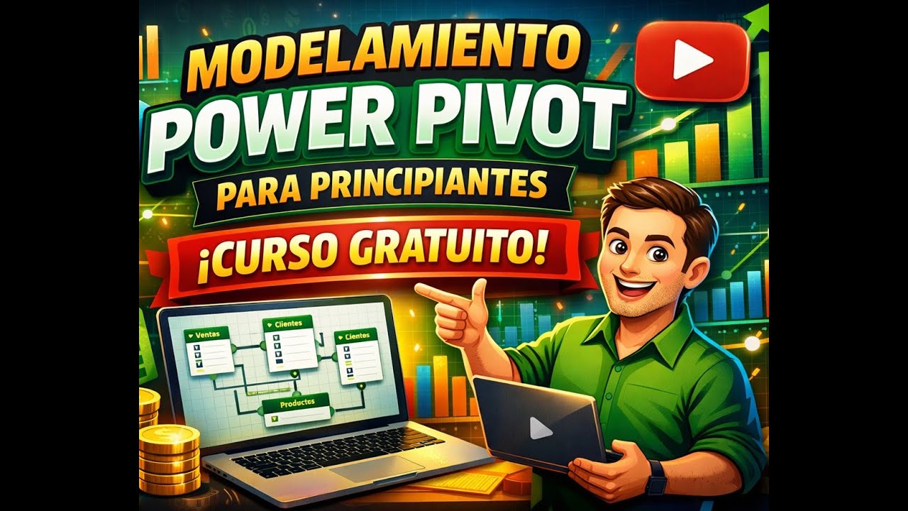 😱 Power Pivot NO es Difícil | Aprende Modelamiento de Datos desde Cero (Gratis) 📈
