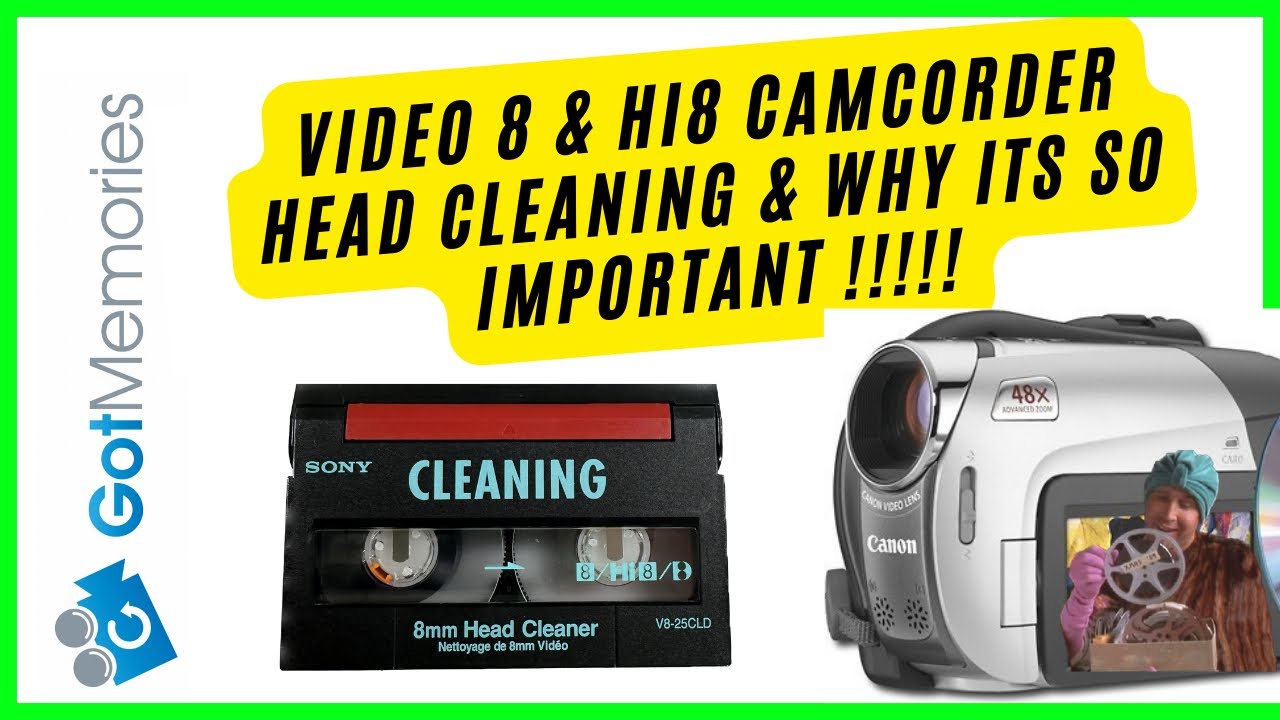 Video 8 & Hi8 Camcorder Head Cleaning WARNING! 🚫 Why most Video Transfer Services are Atrocious