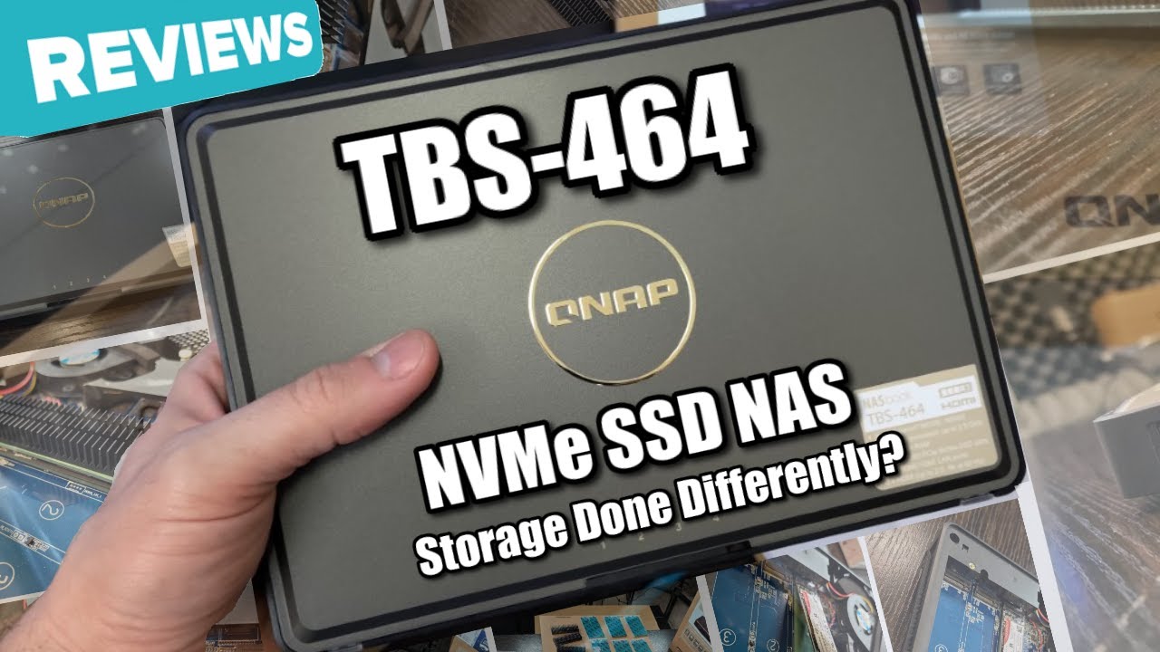 QNAP TBS 464 NVMe SSD NAS Review - A Truly Silent NAS with NVMe SSDs