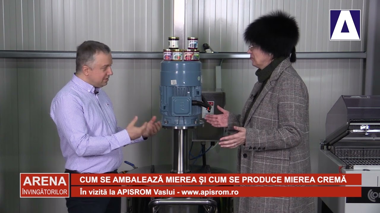 Arena Invingatorilor - Cum se ambaleaza mierea si cum se produce mierea crema Apisrom -  episodul 2