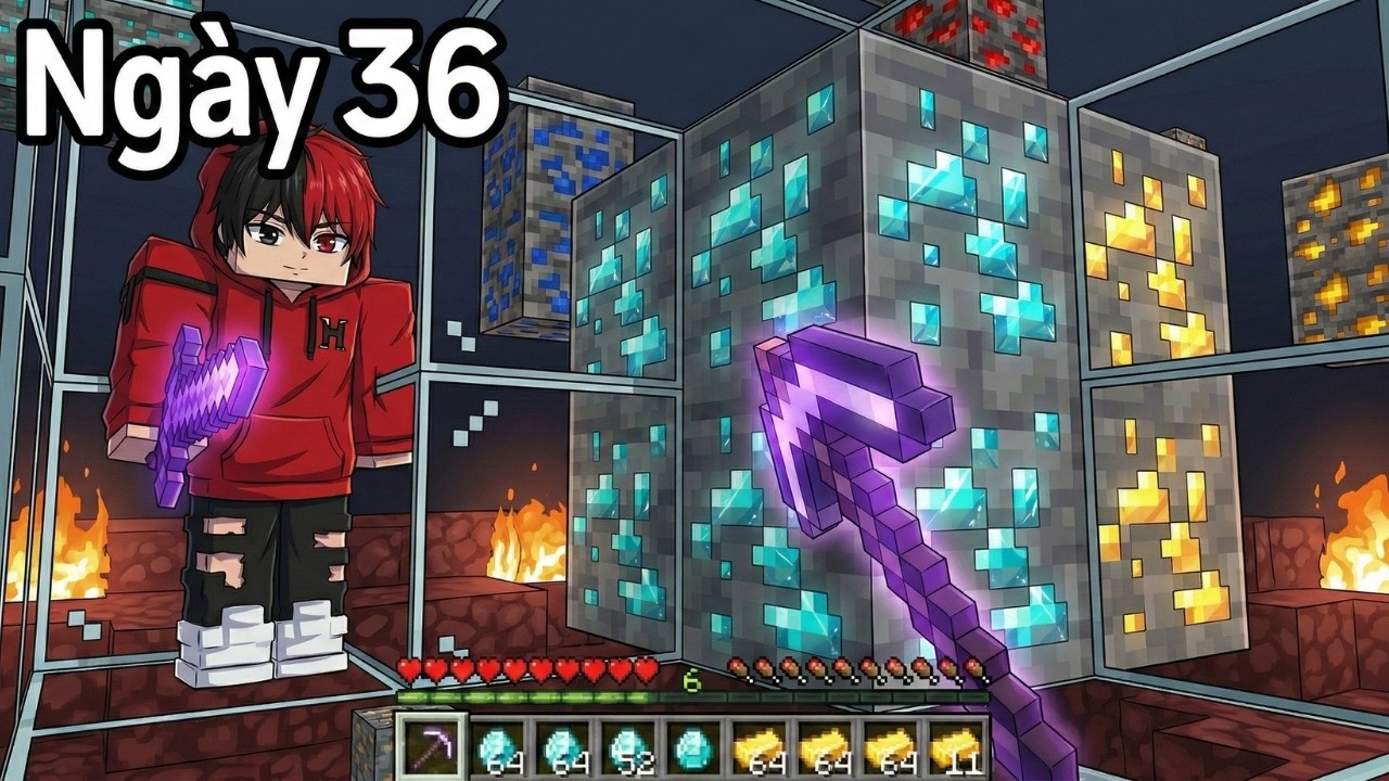 Tóm tắt: Tôi rửa tiền trong Server Minecraft!!