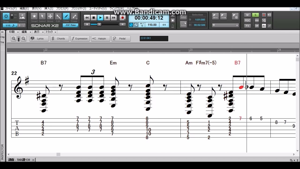【Guitar練習用TAB】チャイコフスキー「くるみ割り人形」~行進曲~Tchaikovsky: The Nutcracker Suite (for GuitarPractice)
