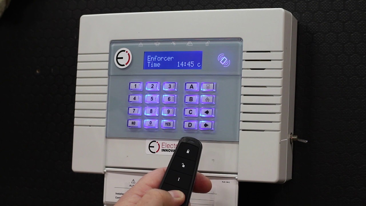 A full guide on using a Pyronix Enforcer Home Alarm System