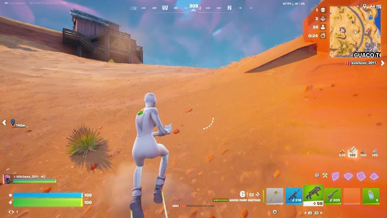 Fortnite but i have get a kill with a mythic or exotic