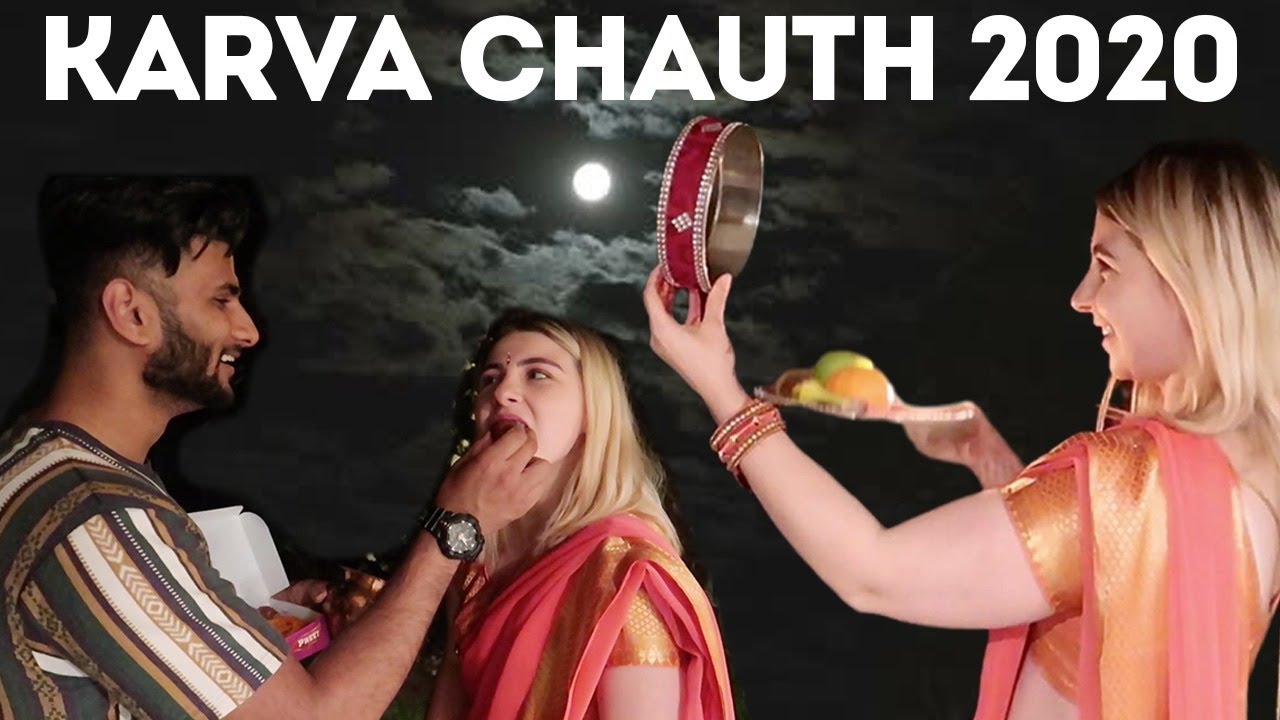 My First Karva Chauth with my Indian Fiancé