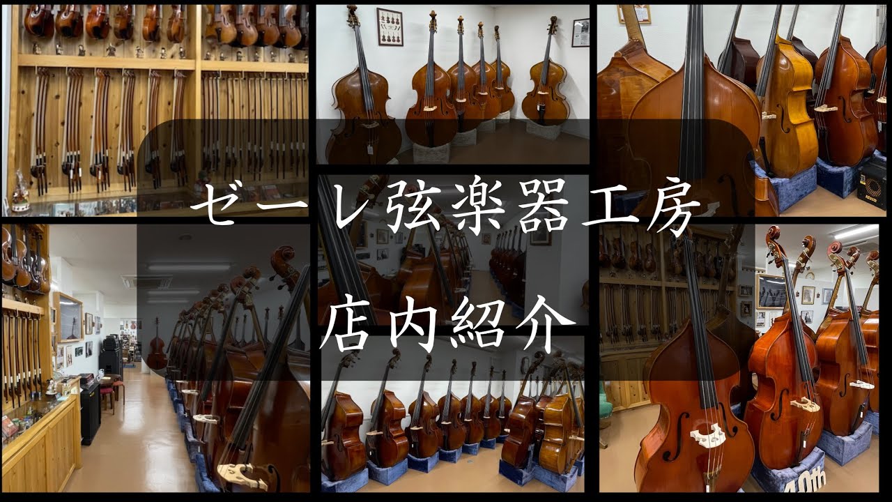 ゼーレ弦楽器工房　店内紹介