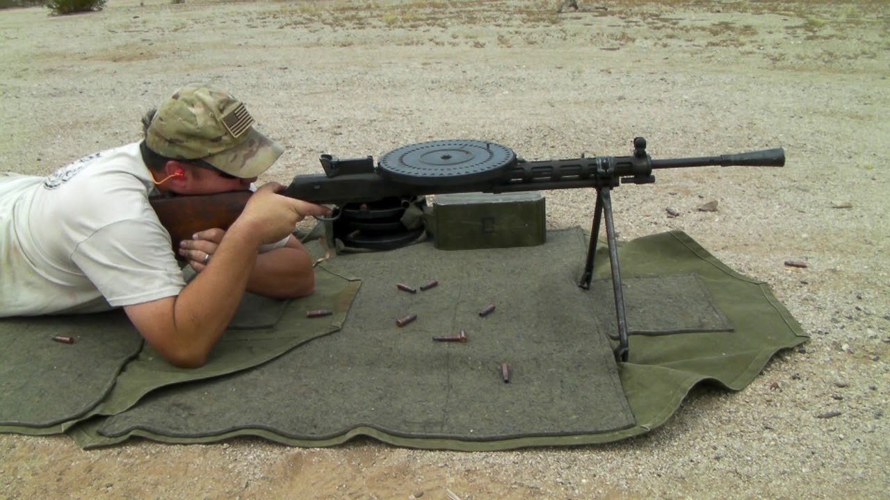 Russian DP28 LMG
