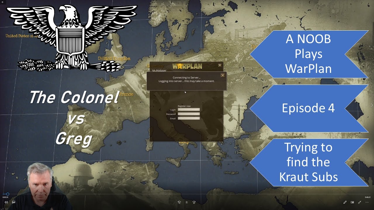 A NOOB plays WarPlan Ep 4 Battle of the Atlantic Begins