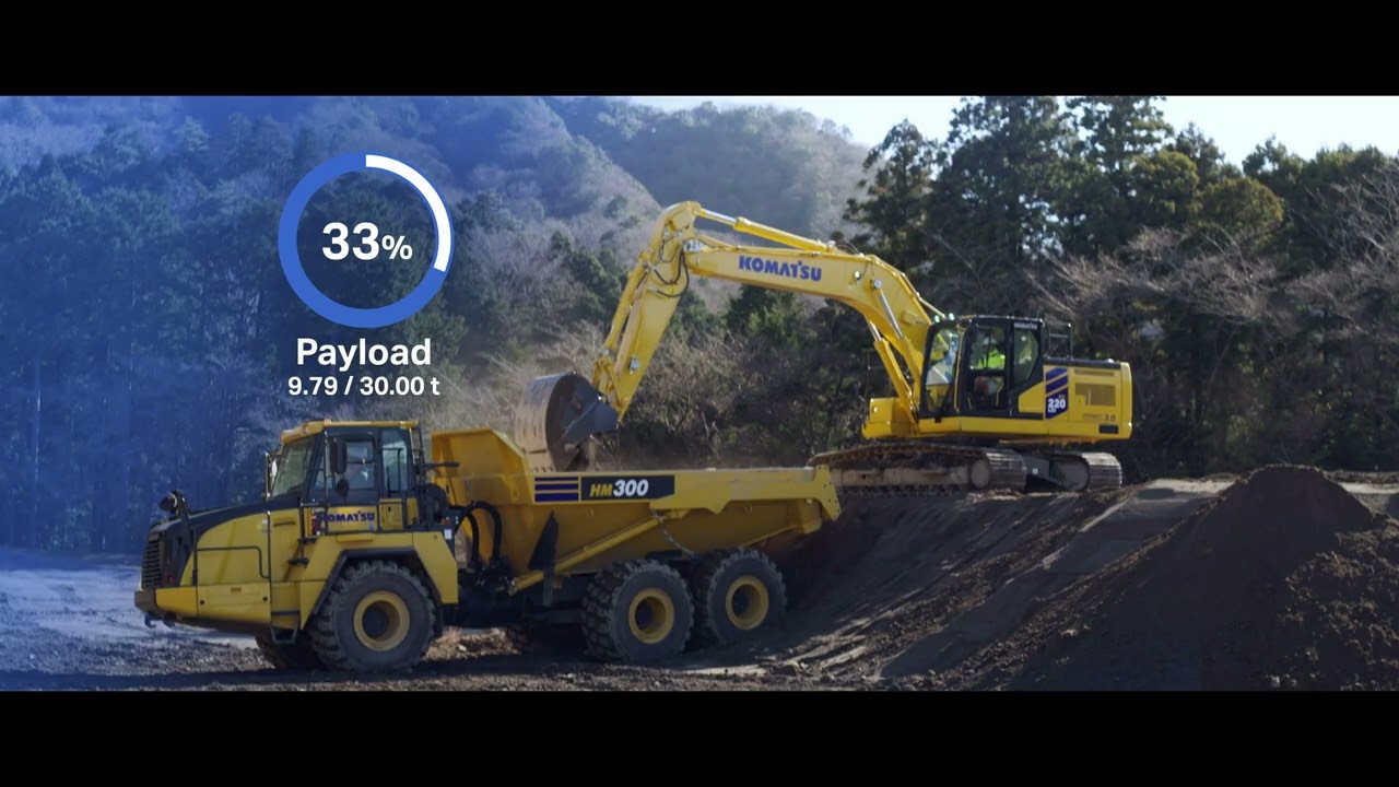 La nouvelle g&eacute;n&eacute;ration de pelles hydrauliques PC220LCi