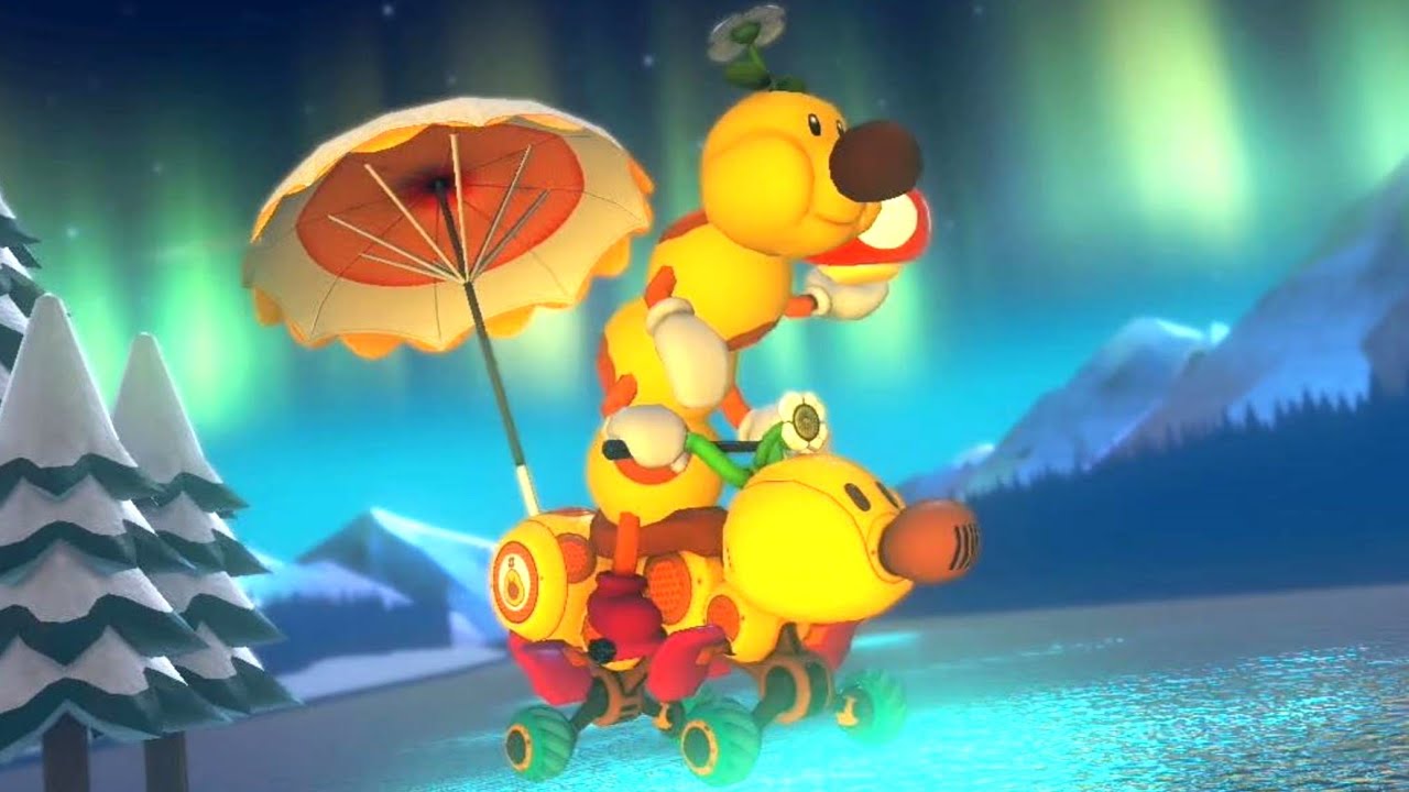 Mario Kart 8 Deluxe DLC - 200cc Cherry Cup (Wiggler Gameplay)