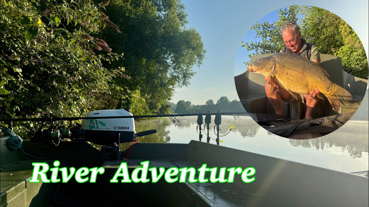 Small Boat River Adventure 🎣💪🏻