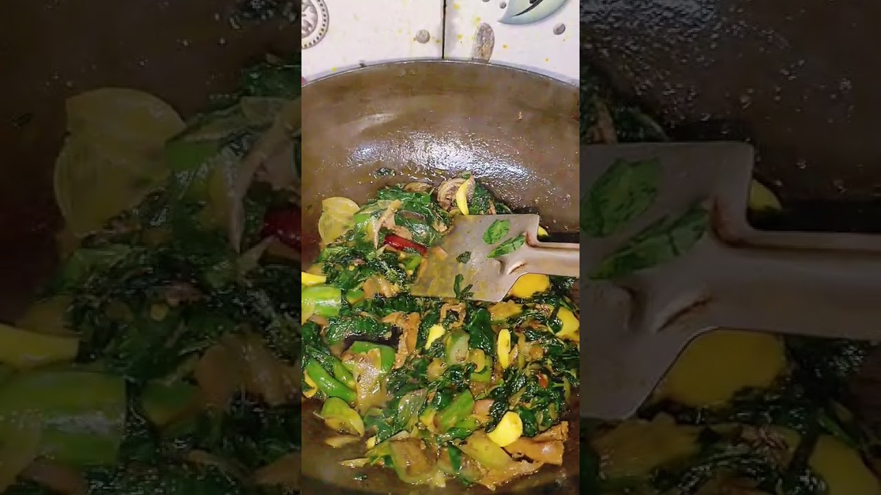 মেথি শাক রান্না করেছি মাছের আতা পোতা দিয়ে