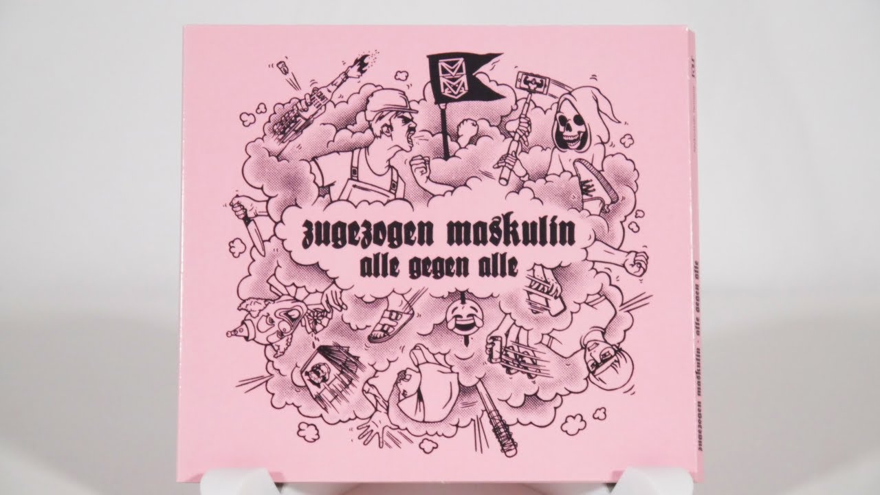 Zugezogen Maskulin - Alle gegen Alle CD Unboxing
