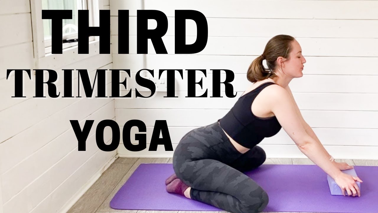 THIRD TRIMESTER PRENATAL YOGA | Preparing the Body for Labor and Delivery