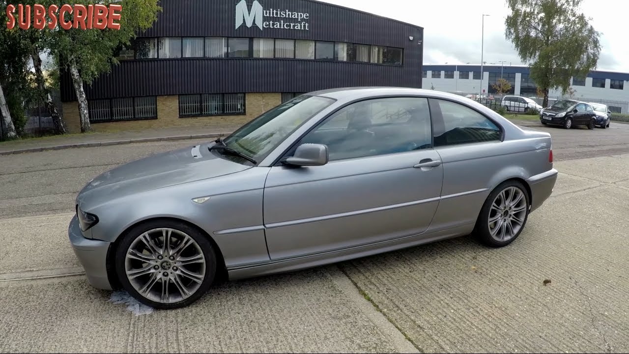 2004  BMW E46 330D Coupe | Stage1 287HP | POV Test drive | Acceleration 0-60