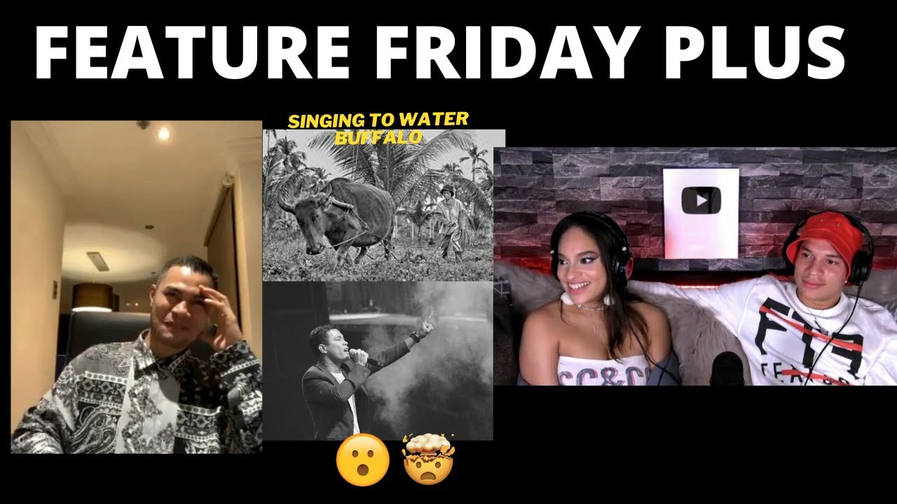 Bugoy Drillon learned how to sing by singing to his WATER BUFFALO! | Feature Friday Plus