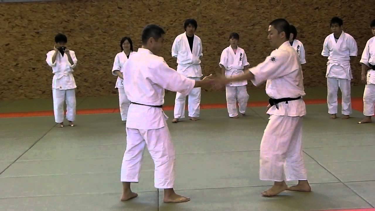 投げの型上段2　井上賀臣先生