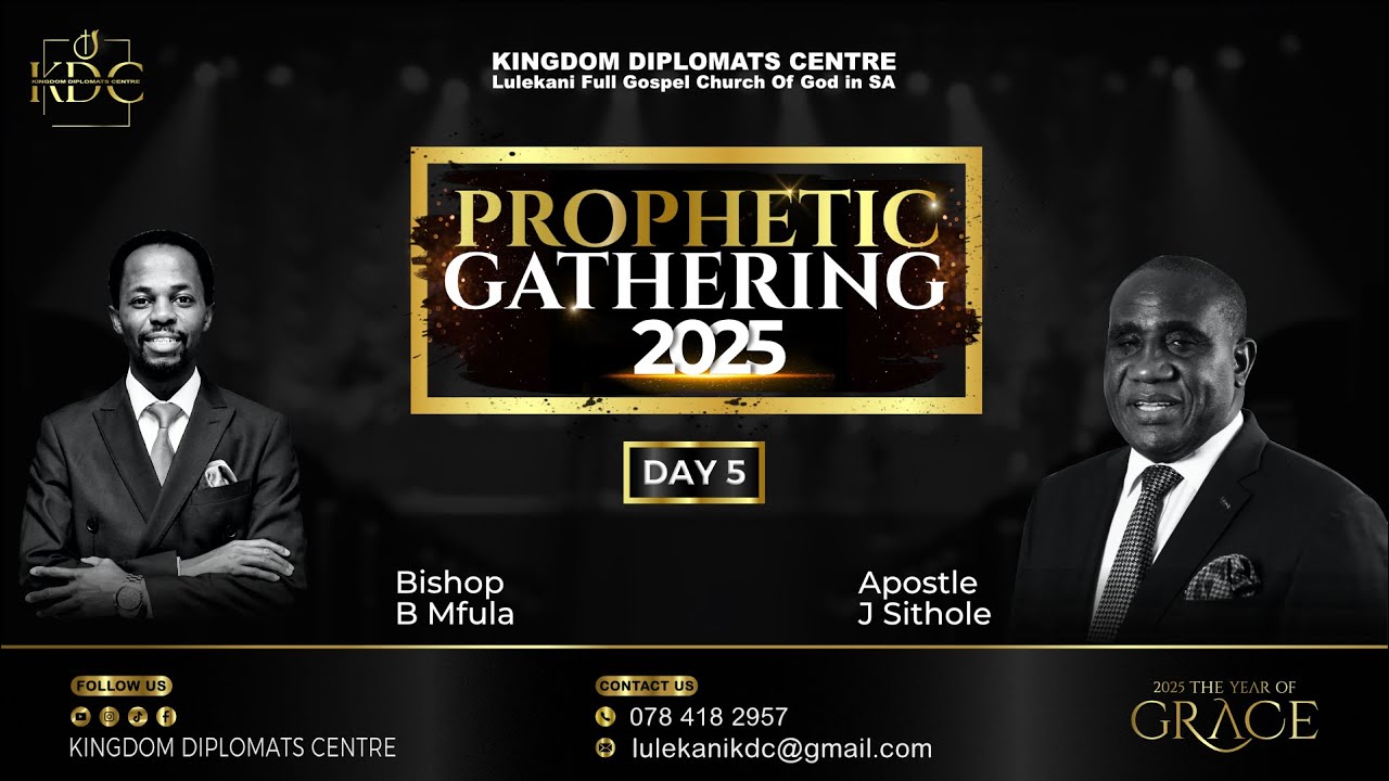 PG 2025 Speed of Grace | with Bishop B Mfula (Zambia) & Apostle J Sithole (RSA) | KDC