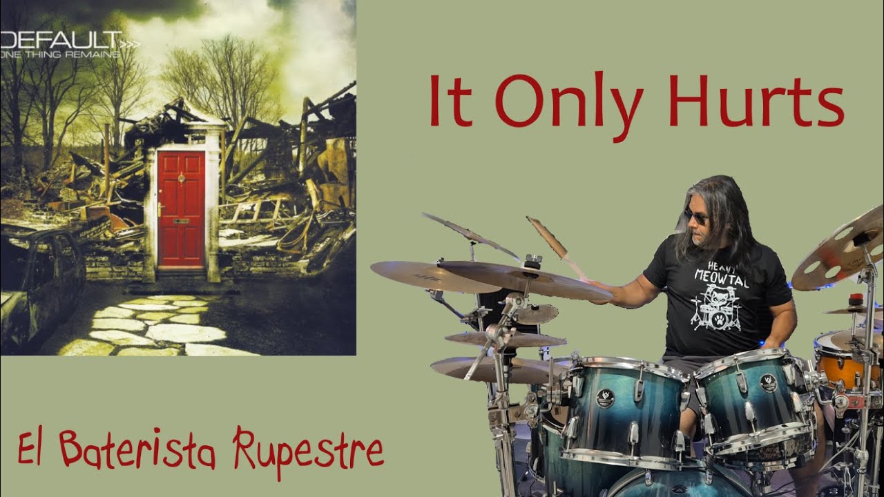 354 - Default - It Only Hurts #default #drumcover #drumtuber #502crew