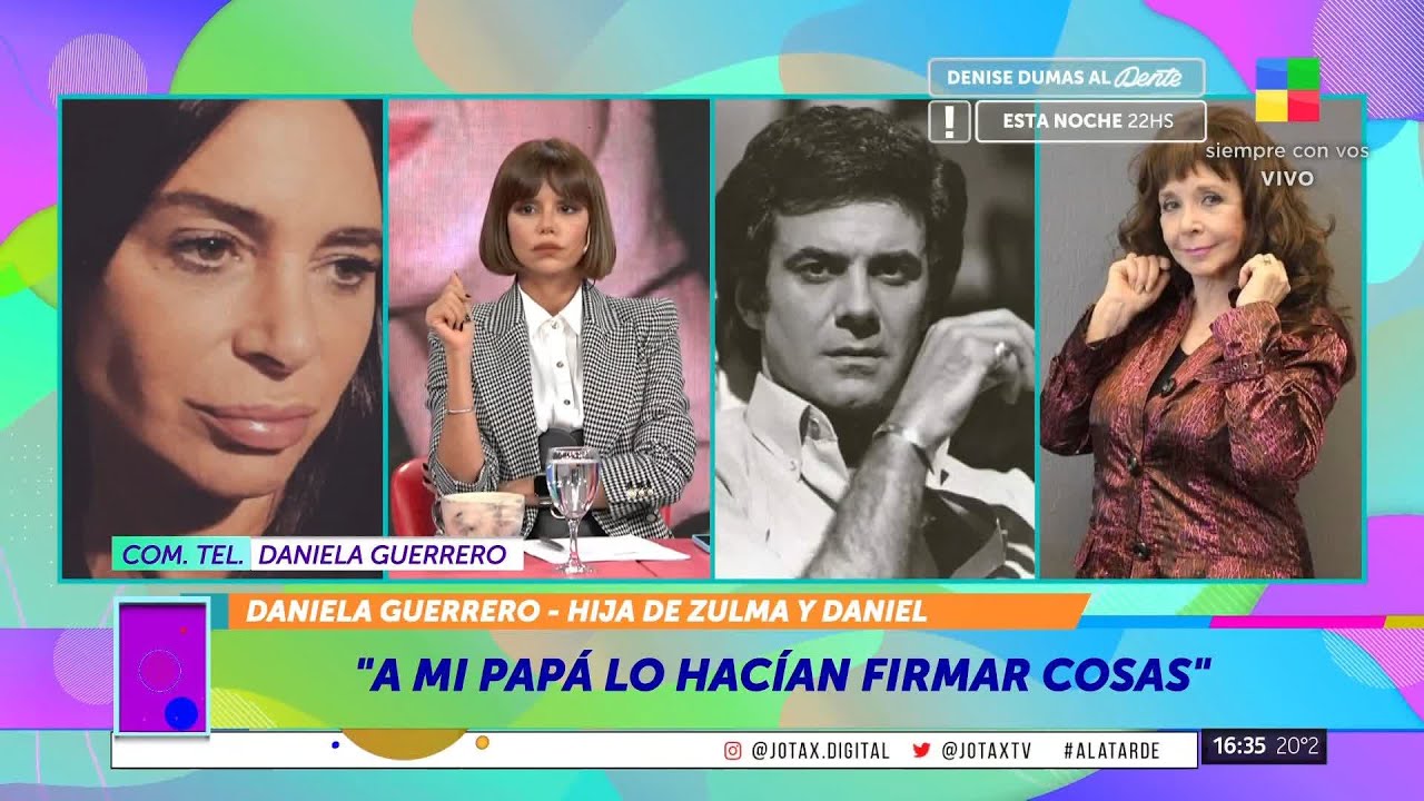 💣 Daniela Guerrero rompe el silencio y habla sobre la herencia de su padre: 