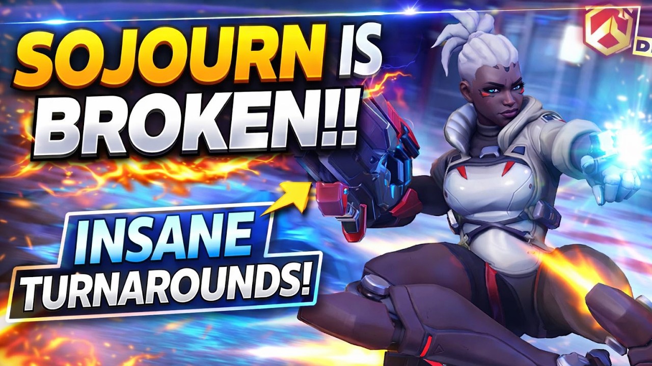Sojourn Is Growing On Me… She Turns Fights INSTANTLY | Overwatch