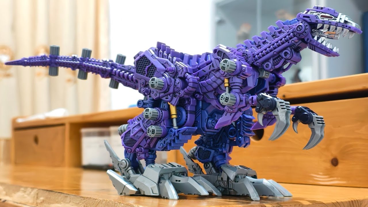 Zoids Geno Saurer AZ-09 Review Detail Indonesia