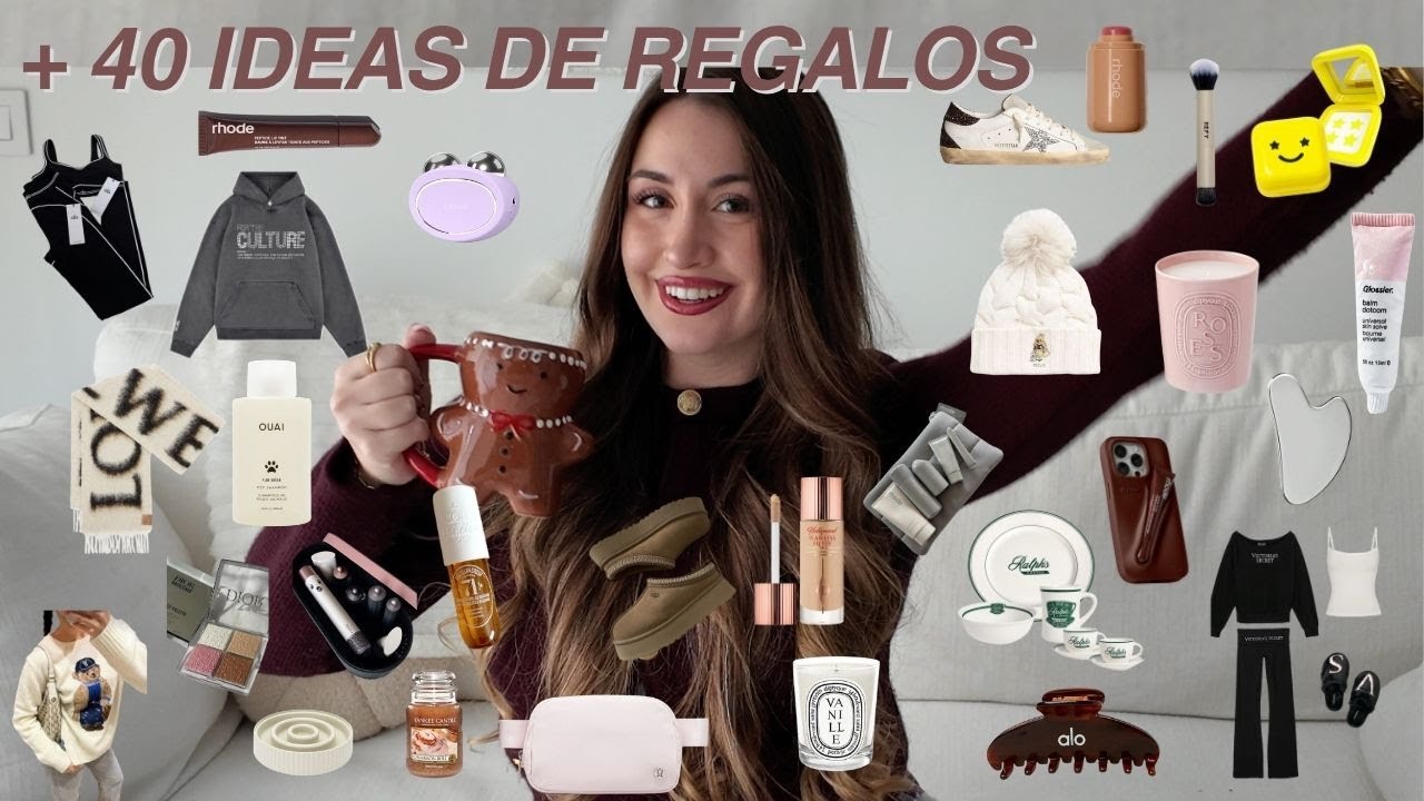 +40 IDEAS DE REGALOS PARA NAVIDAD 2025 | aesthetic, pinterest, perros, ropa, make up, accesorios....