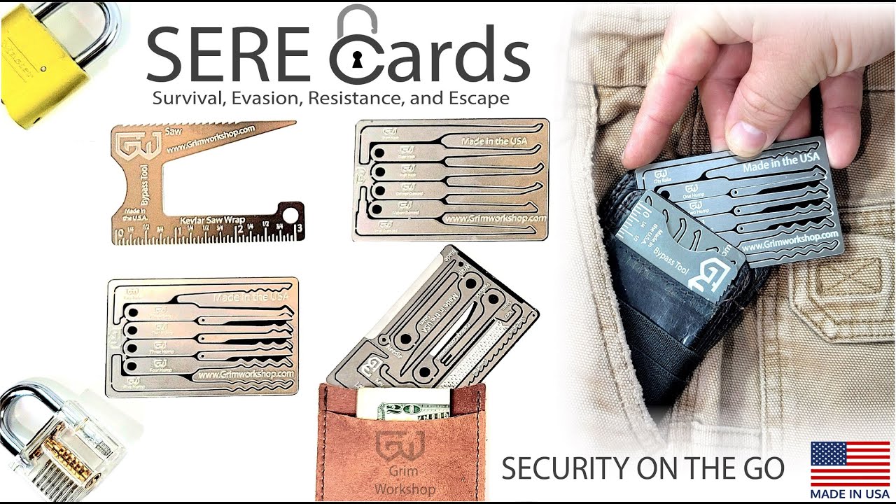 Grim SERE Urban Survival Cards
