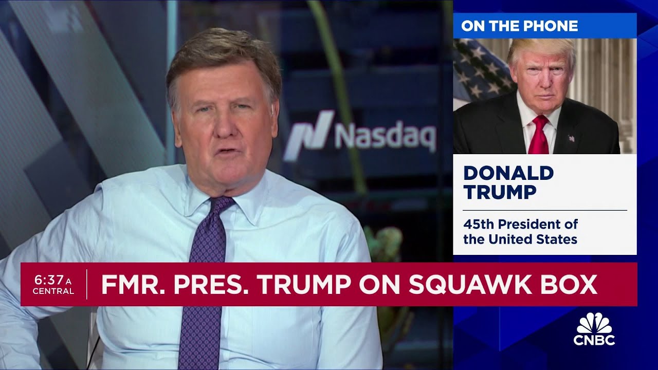 Former President Donald Trump on crypto: Not sure I'd want to take it away at this point