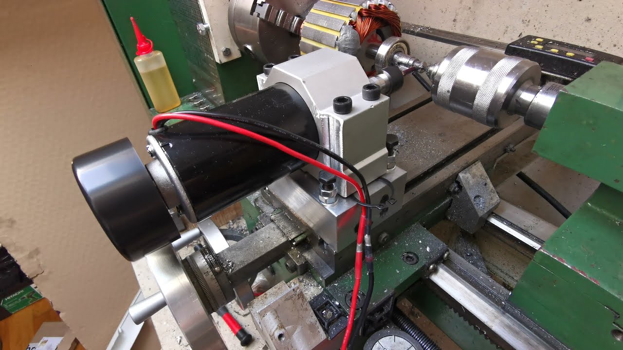500w cnc Frässpindel motor test