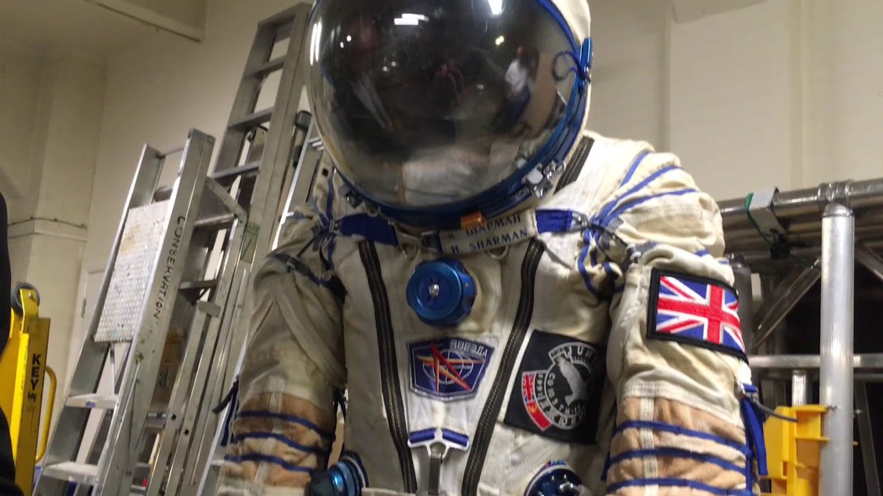 See astronaut Helen Sharman's space suit #GetNorth2018 #WhichWayNorth   