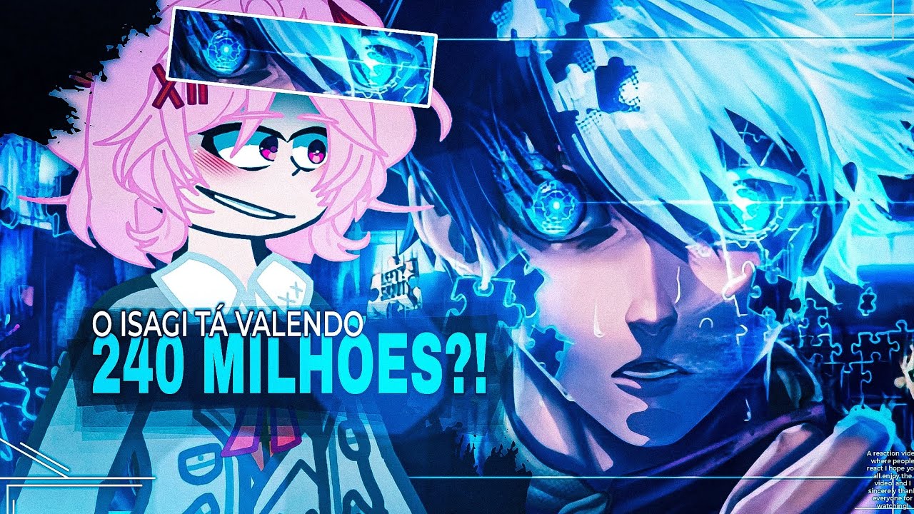 Doki Doki Literature Club | React | Yoichi Isagi (Blue Lock) - Metavisão // M4rkim | As & Au