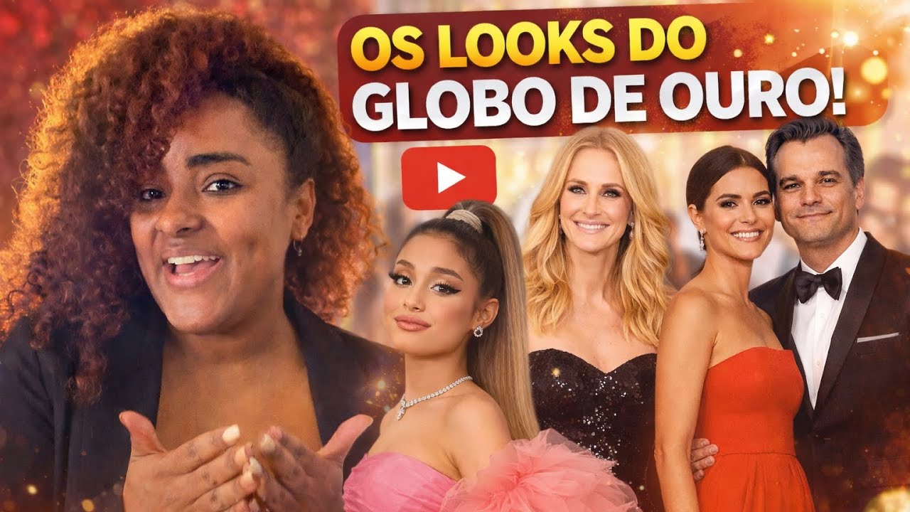 🔥 Os looks do Globo de Ouro 2026: Quem acertou e quem errou? #goldenglobes 