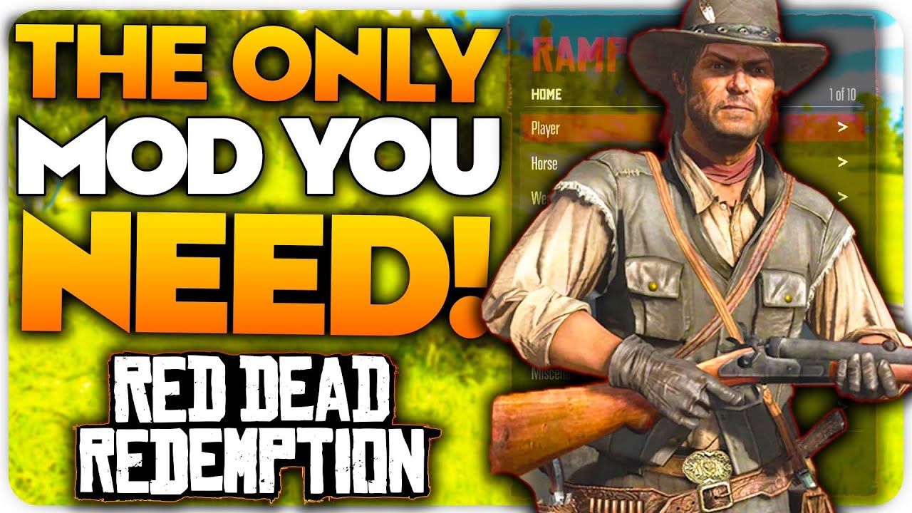 ЕДИНСТВЕННЫЙ мод, КОТОРЫЙ ВАМ НУЖЕН для Red Dead Redemption | Rampage Trainer RDR
