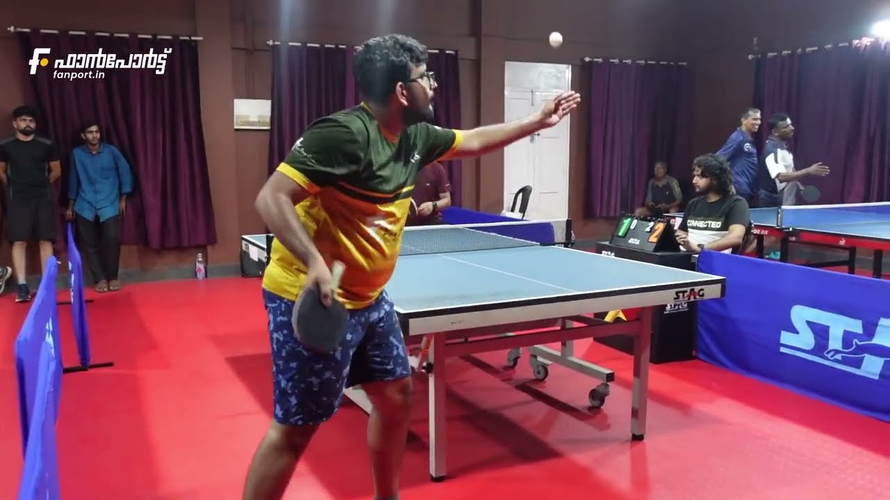 30+ Semifinal - All Kerala Masters Table Tennis Tournament 2023 - YMCA Kottayam