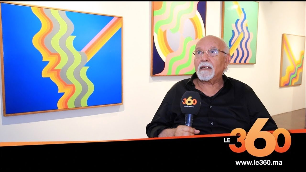 Le360.ma • Exposition New Waves Mohamed Melehi au MACAAL: entretien avec l’artiste