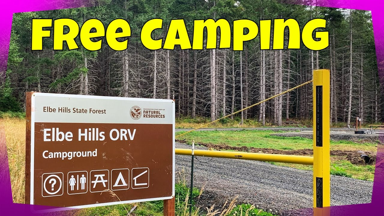 Free Camping at Elbe Hills ORV Campground with Discover Pass