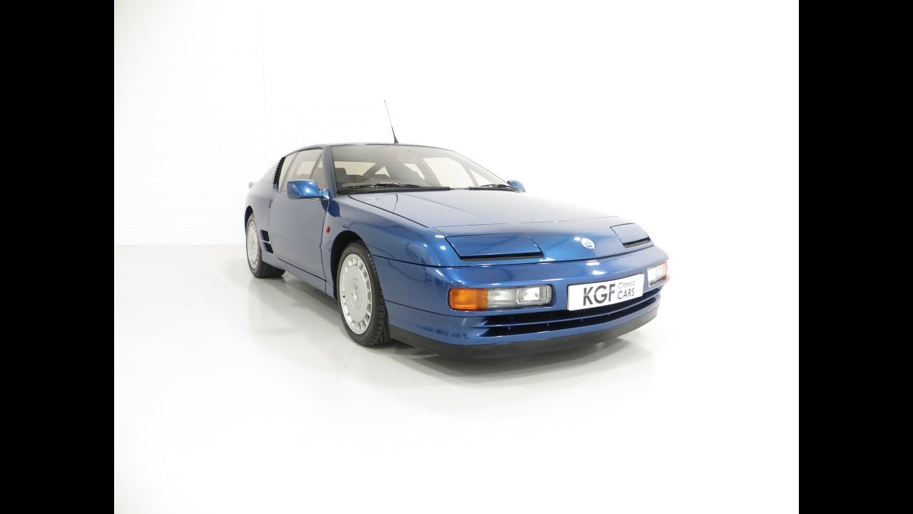 An Immaculate 1/67 RHD Renault Alpine A610 Turbos with Only 2,518 Miles - SOLD!