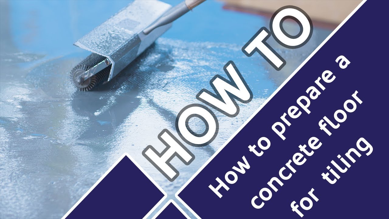 How To Prepare A Concrete Floor For Tiling | A-Z GUIDE | Short Tutorial feat. Craig Phillips