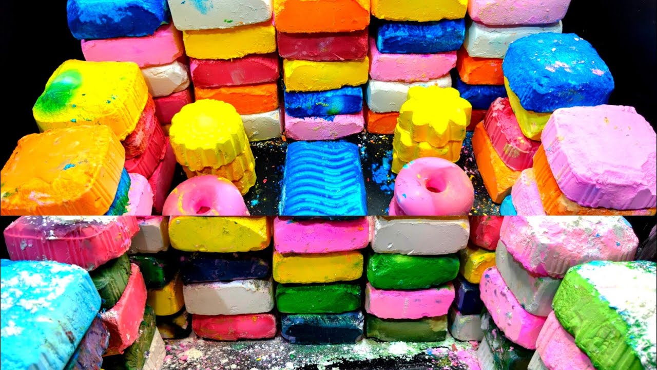 💗Speed up 💗 Gym Chalk ،satisfying #asmr#oddlysatisfying 