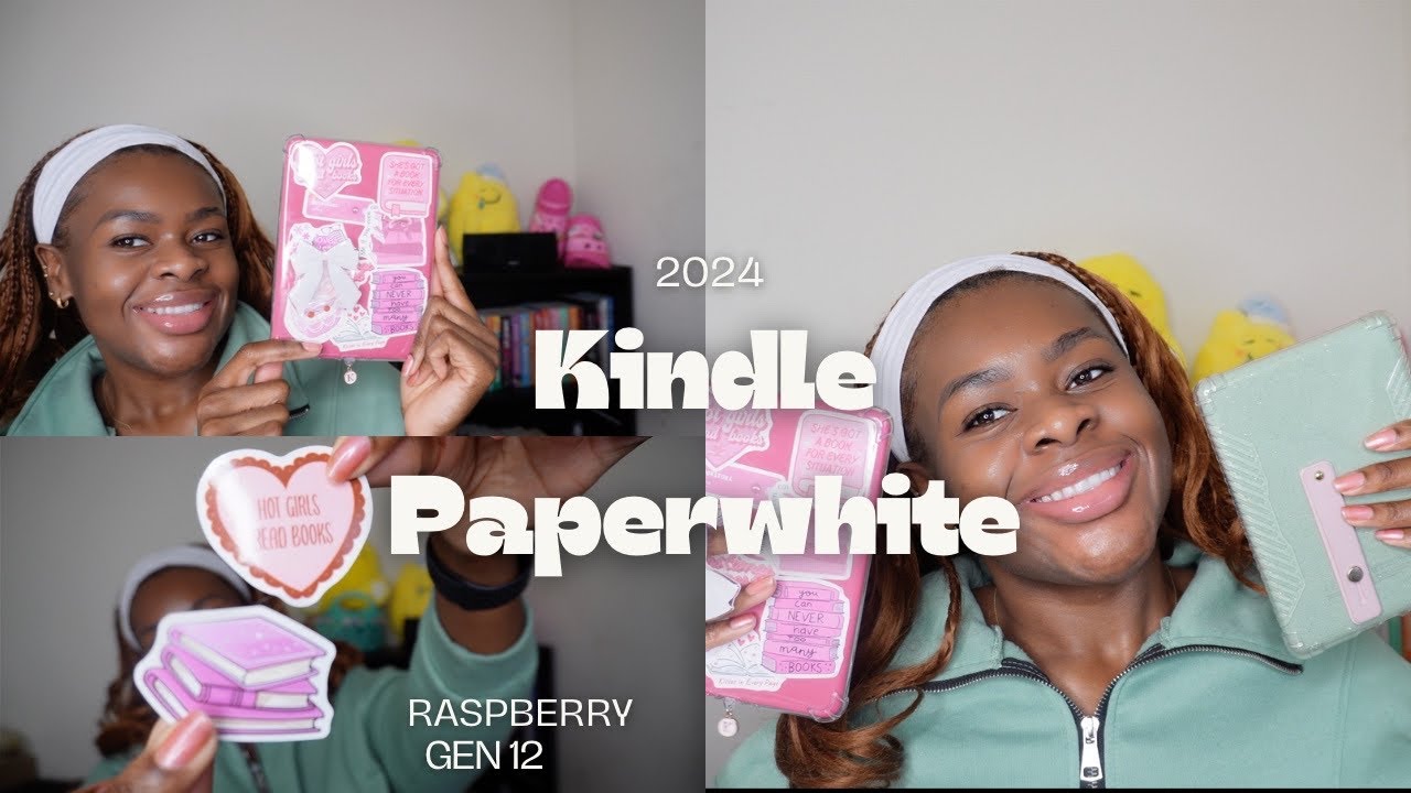 Kindle Paperwhite 2024 Unboxing | Raspberry | + Customizations