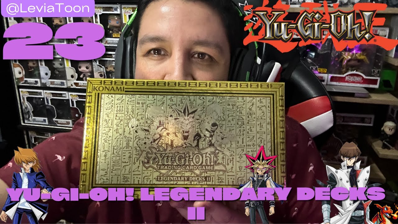 Yugioh 🔥 Legendary Decks II 🔥 Abrimos el deck de YUGI, KAIBA y JOEY! las piezas de EXODIA!