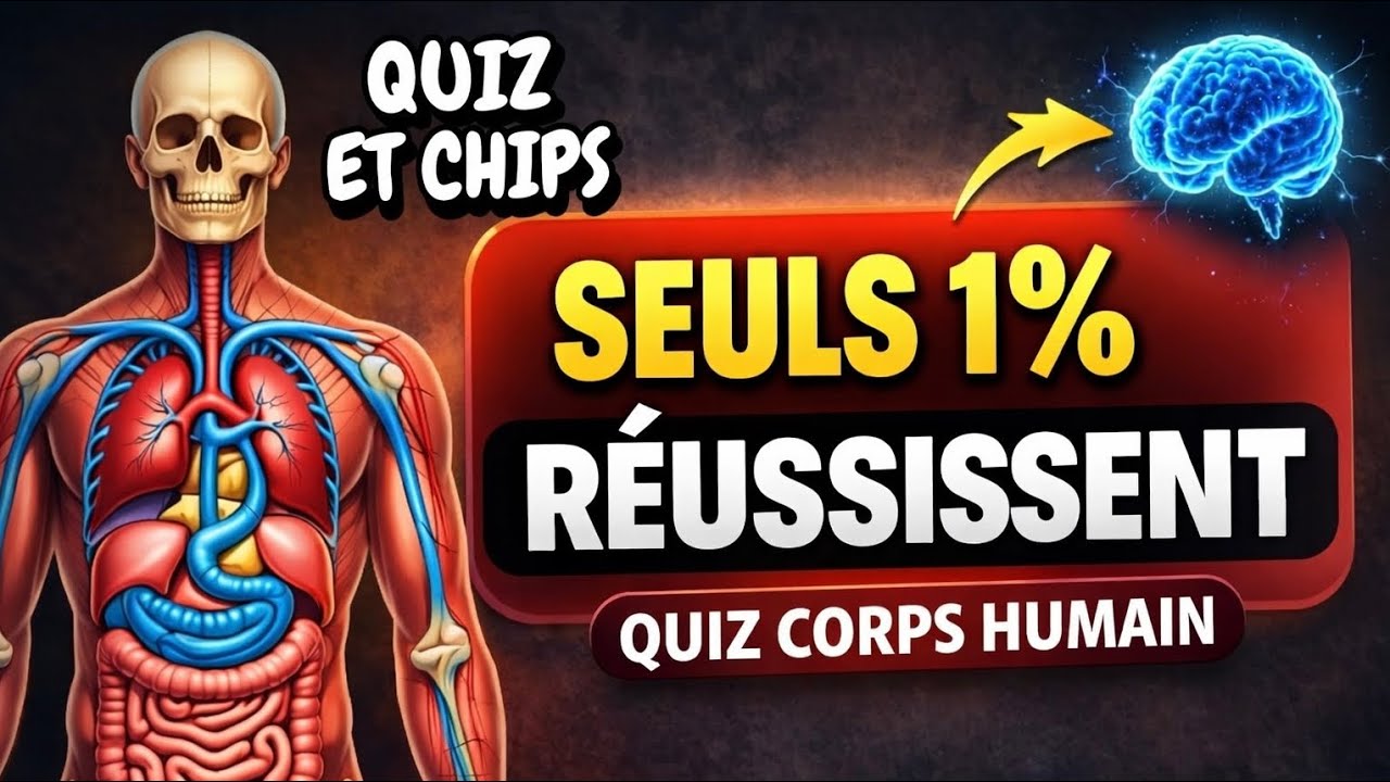 Quiz Corps Humain : 40 questions 🧠