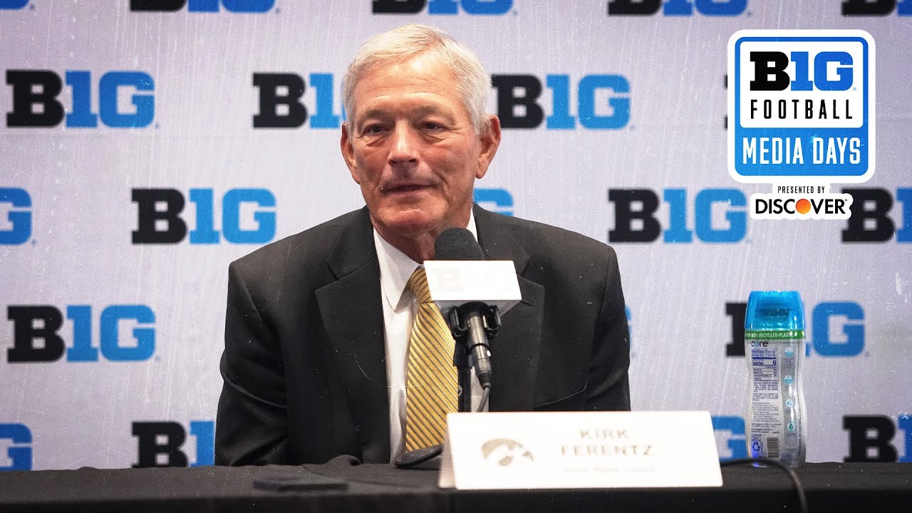 Iowa HC Kirk Ferentz Previews the Season | 2025 B1G Media Days