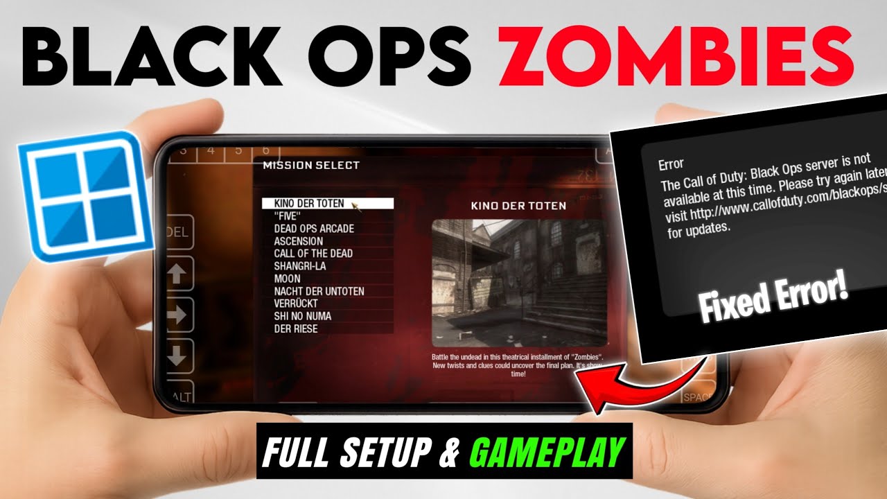 🔥 Как играть в Call of Duty Black Ops Zombies на Android (офлайн-режим)