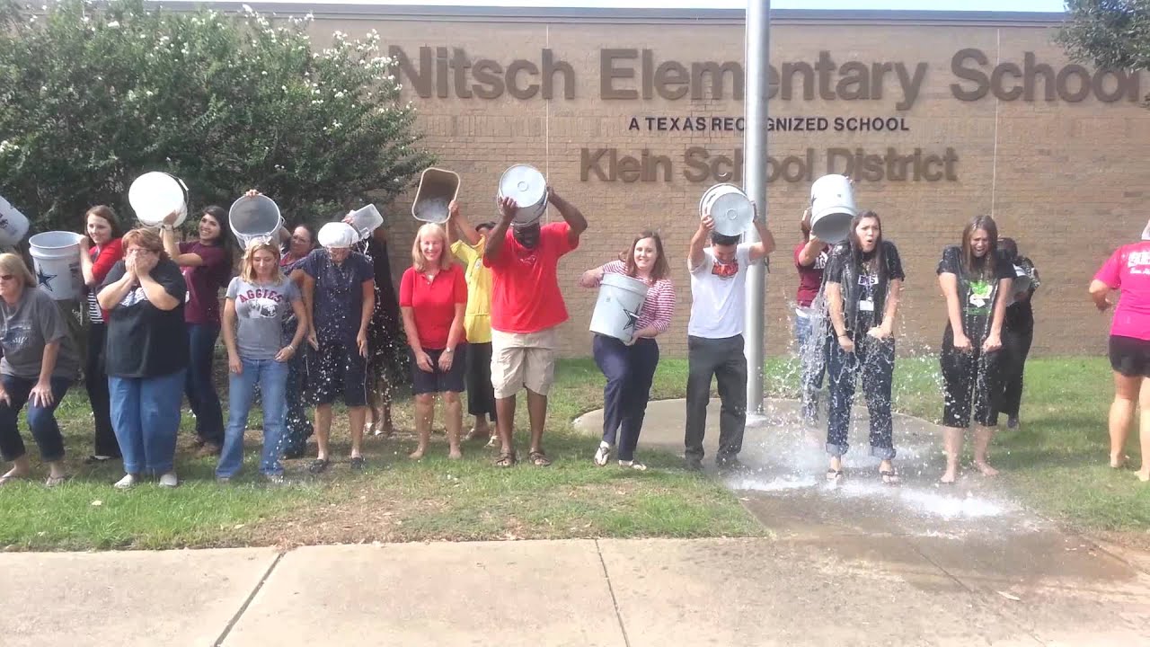 KISD: Nitsch Elementary ALS Ice Challenge